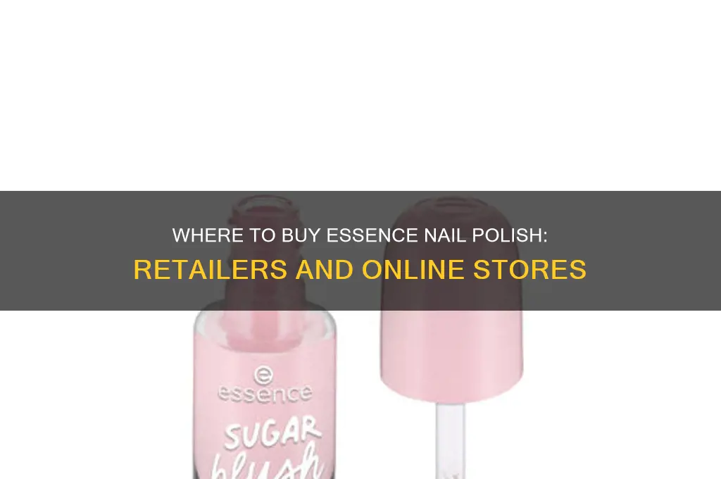 where is essence nail polish sold