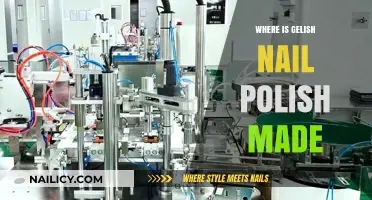 Where is Gelish Nail Polish Made? Uncovering Its Manufacturing Origins