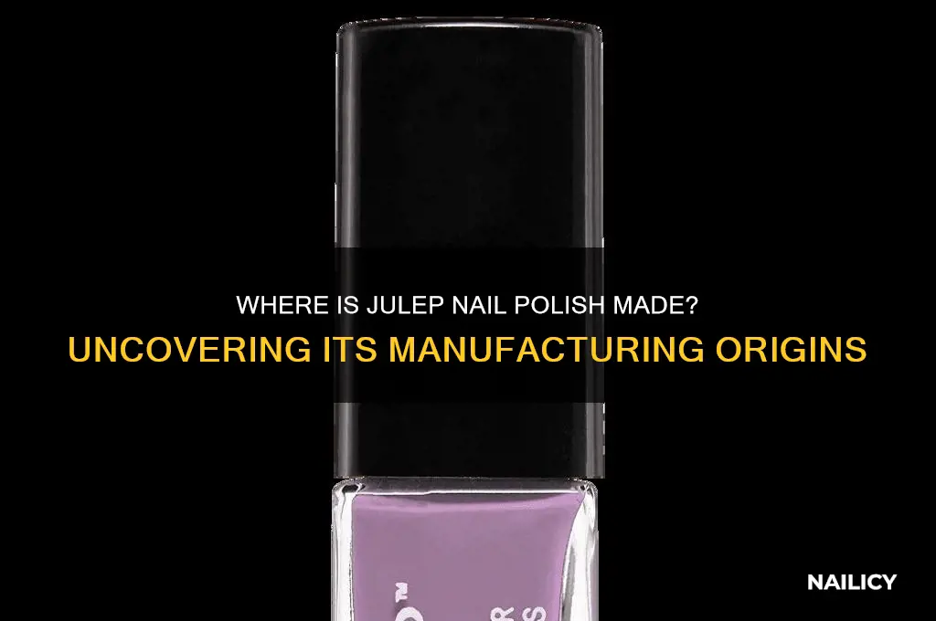 where is julep nail polish made