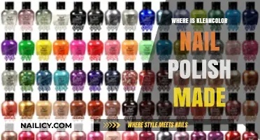 Where is Kleancolor Nail Polish Made? Uncovering Its Origin