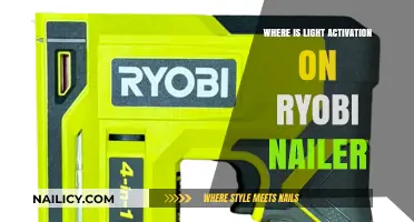 Locate Ryobi Nailer Light Activation: Quick Guide for Easy Use