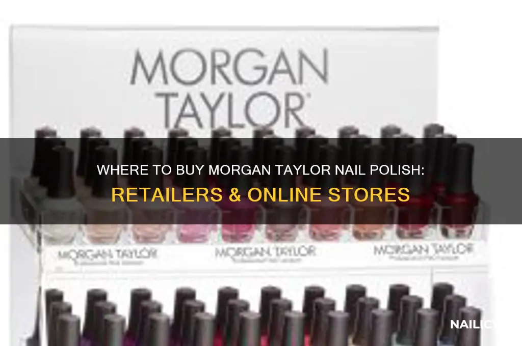 where is morgan taylor nail polish sold