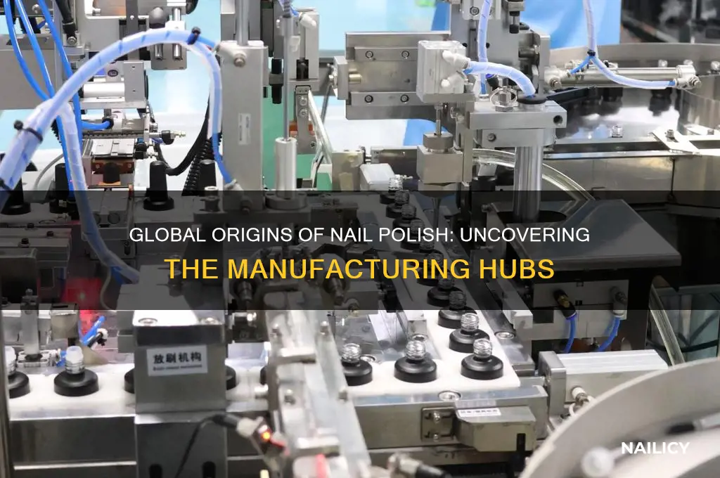 where is most nail polish made