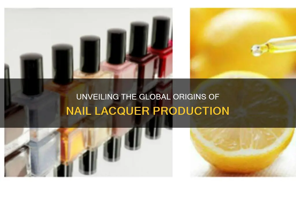where is nail lacquer made