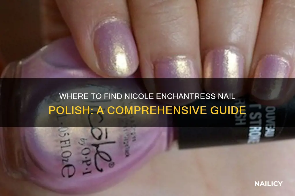where is nicole enchantress nail polish