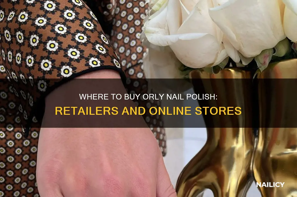 where is orly nail polish sold