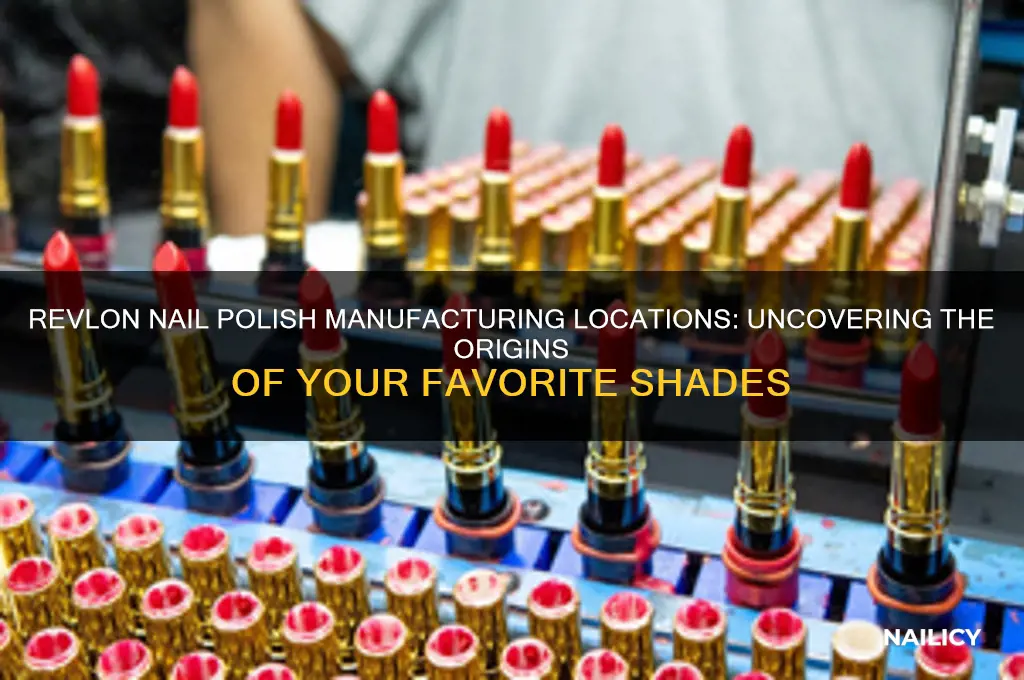 where is revlon nail polish made