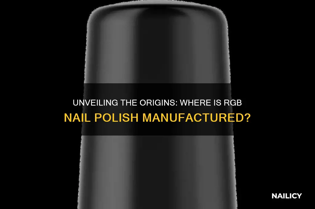 where is rgb nail polish made