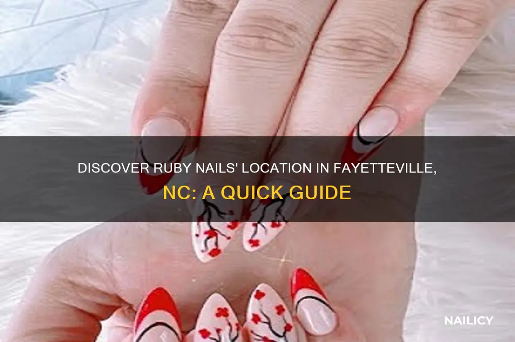 where is ruby nails in fayetteville nc