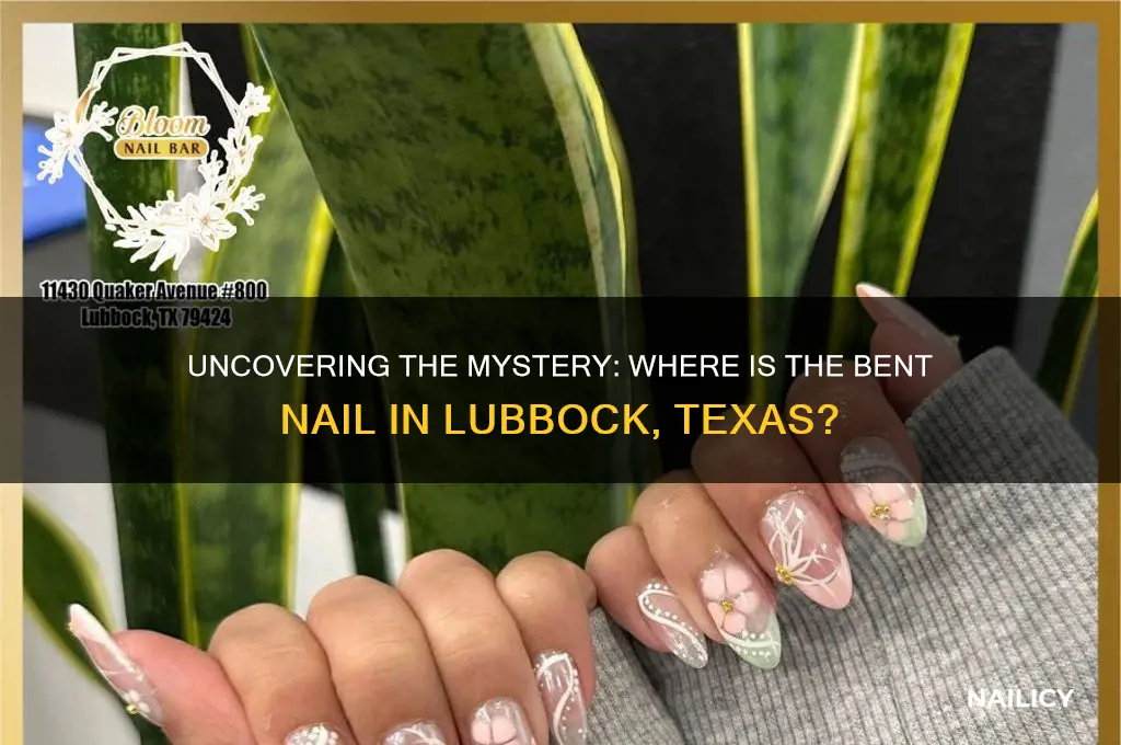 where is the bent nail lubbock texas