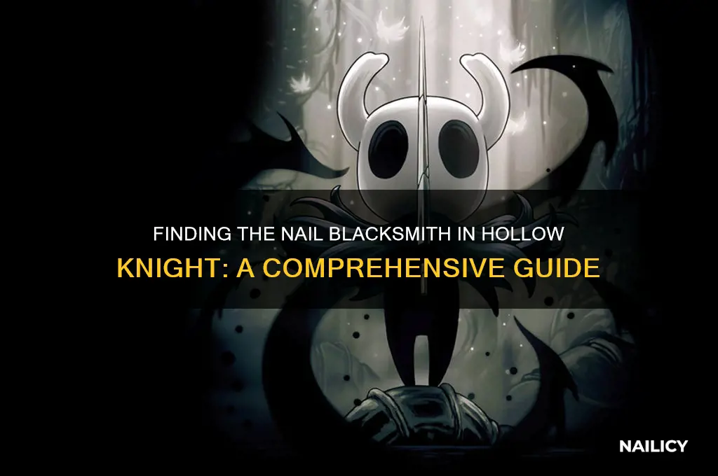 where is the nail blacksmith hollow knight