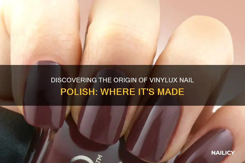 where is vinylux nail polish made