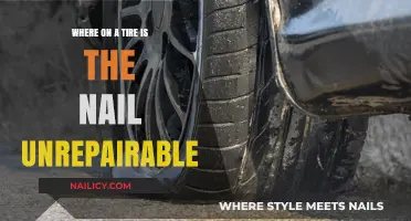 Unrepairable Nail Punctures: Identifying Critical Tire Damage Zones