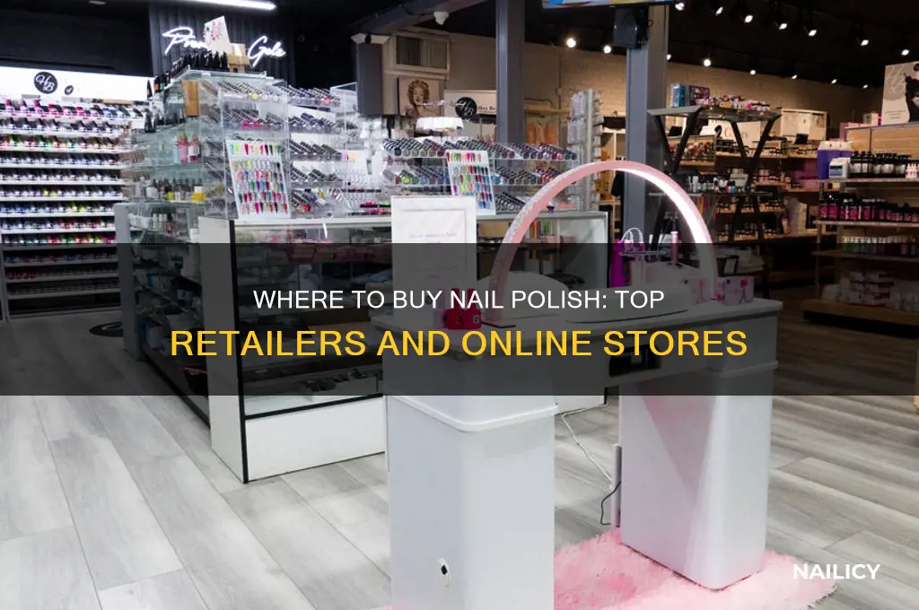 where sells nail poish