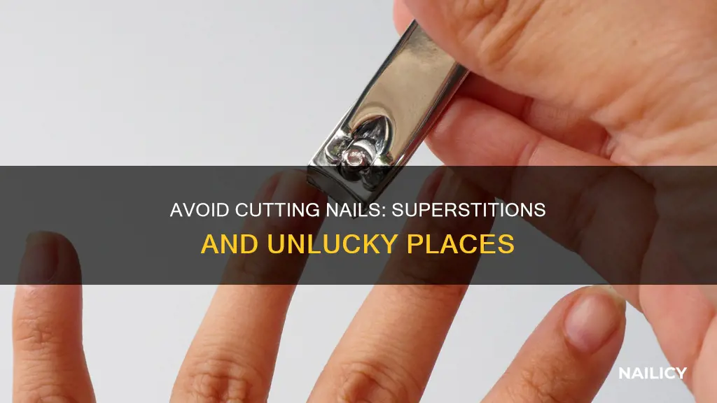 where should i not cut my nails