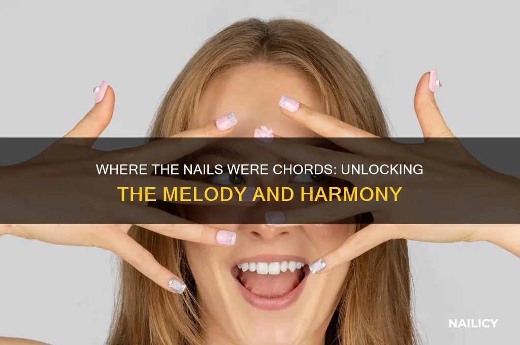 where the nails were chords