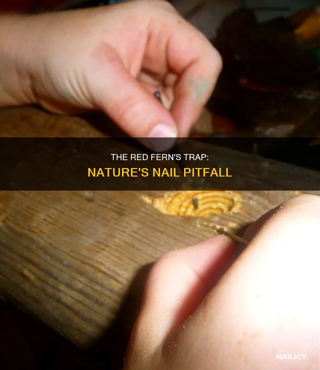 where the red fearn grows nail trap