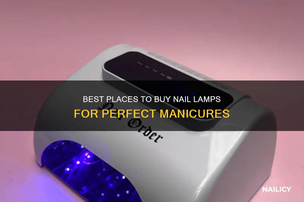 where to biy nail lamp