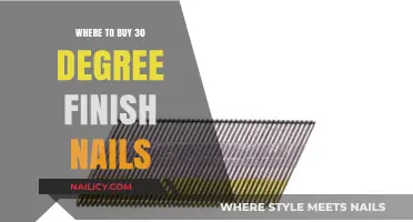 Best Places to Purchase 30-Degree Finish Nails for Your Projects