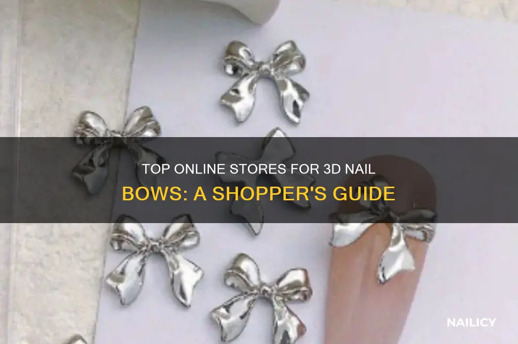 where to buy 3d bows for nails
