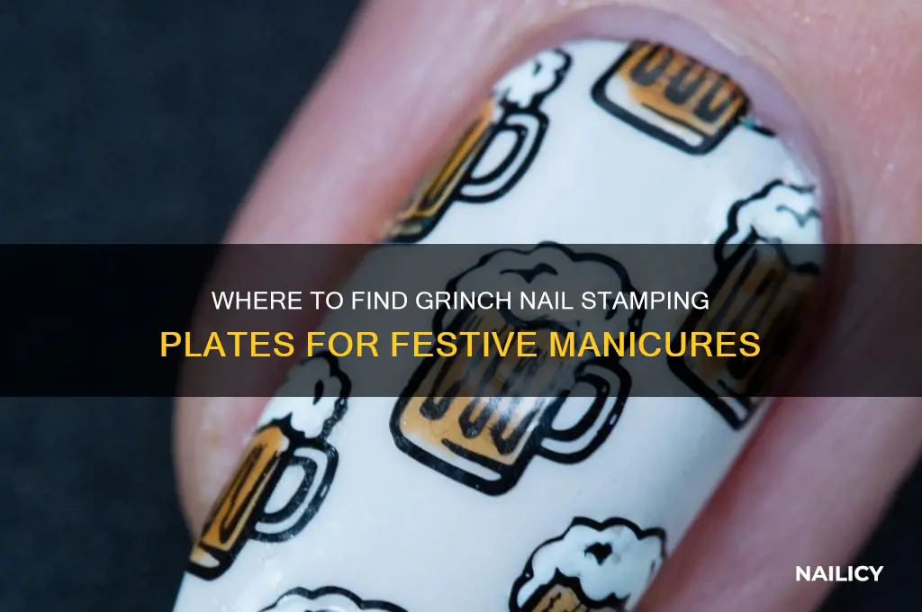 where to buy a grinch nail stamping plates