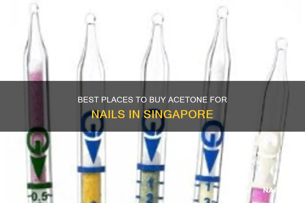 where to buy acetone for nails in singapore