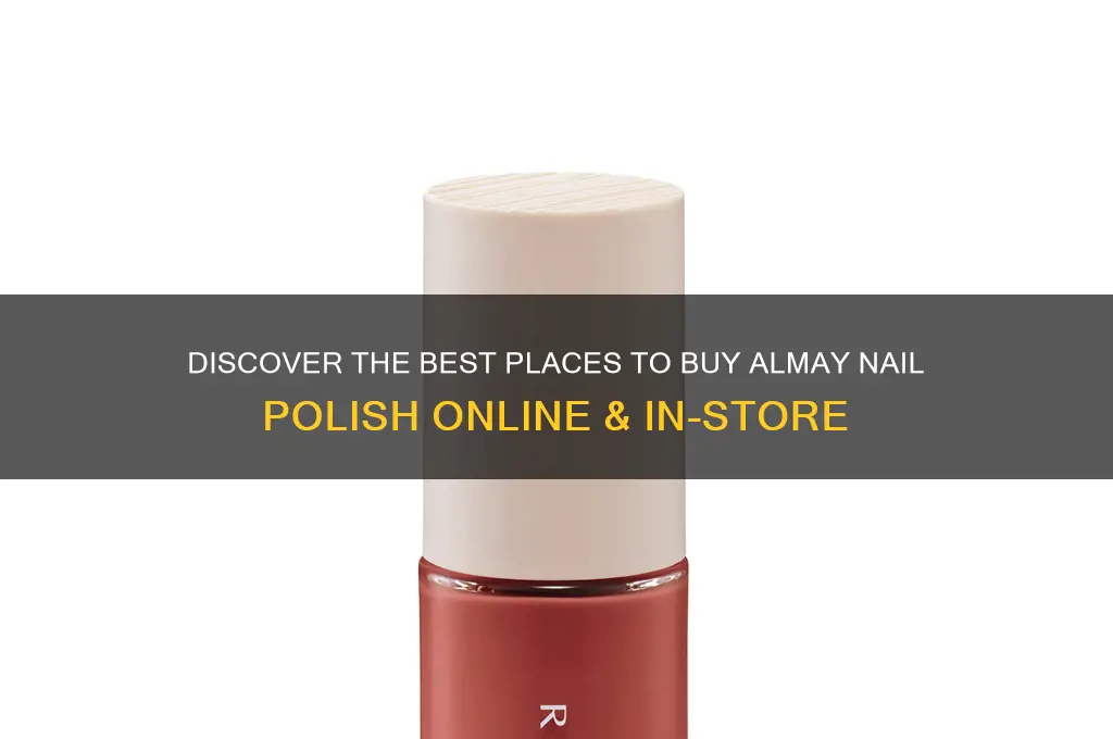 where to buy almay nail polish