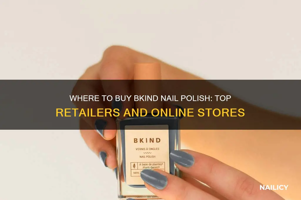 where to buy bkind nail polish