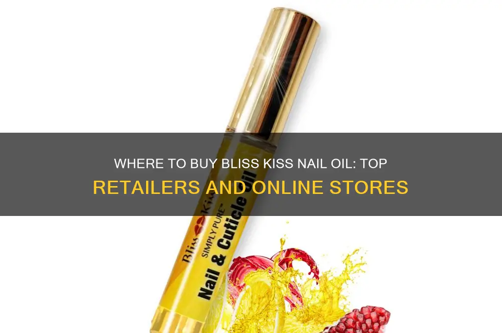 where to buy bliss kiss nail oil