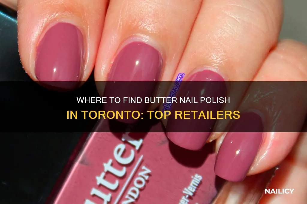 where to buy butter nail polish in toronto