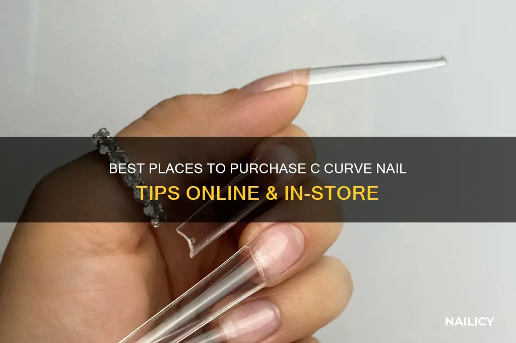 where to buy c curve nail tips