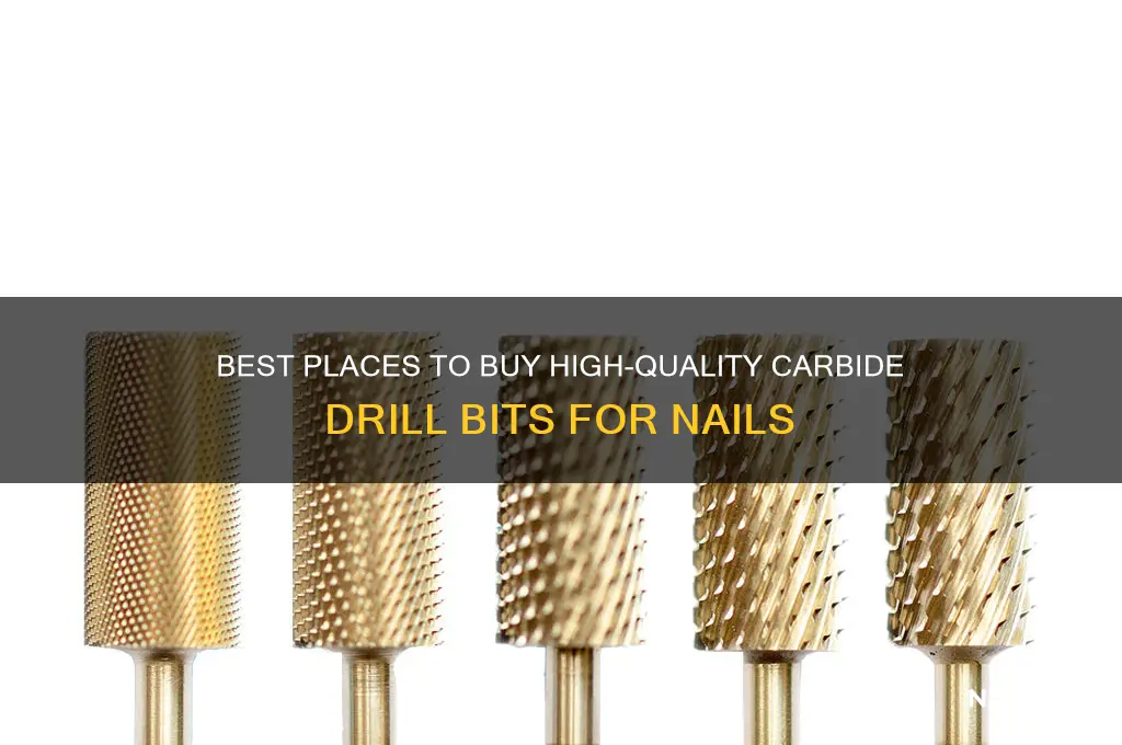 where to buy carbide drill bits for nails