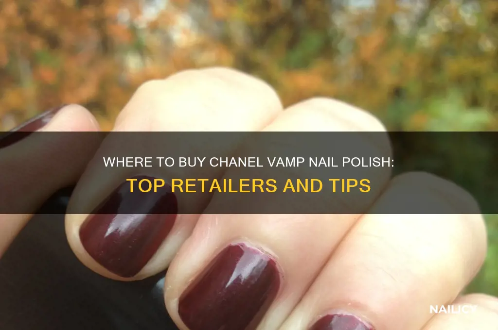 where to buy chanel vamp nail polish