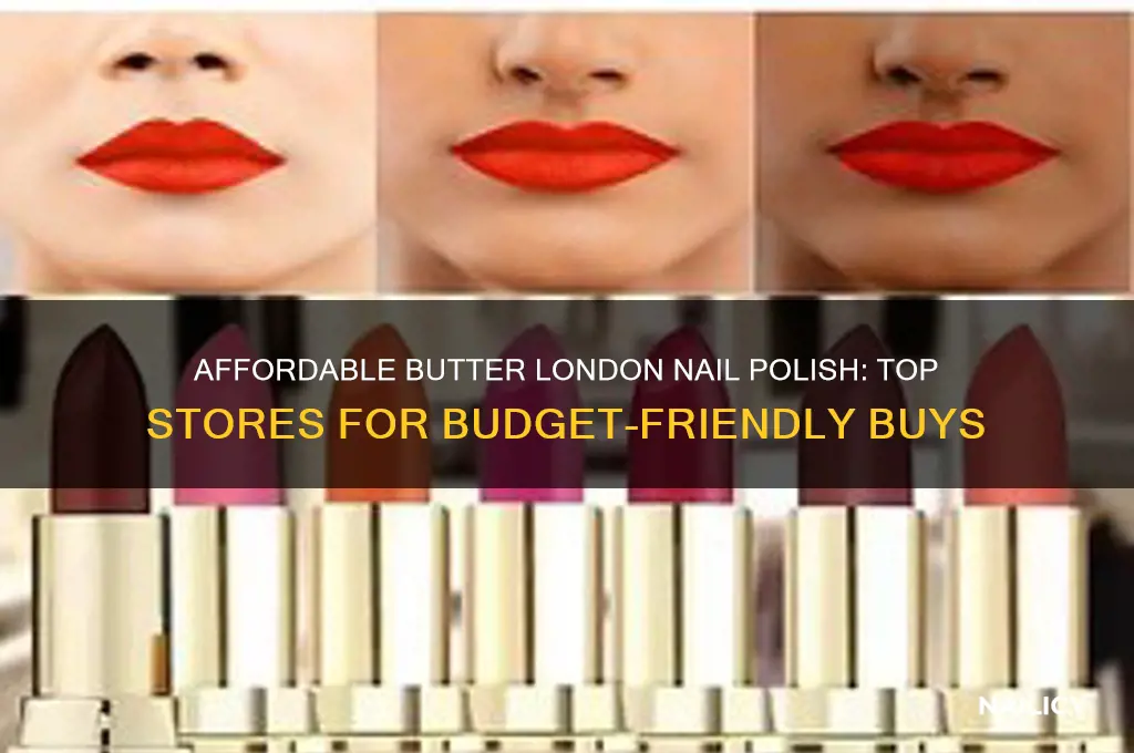 where to buy cheap butter london nail polish