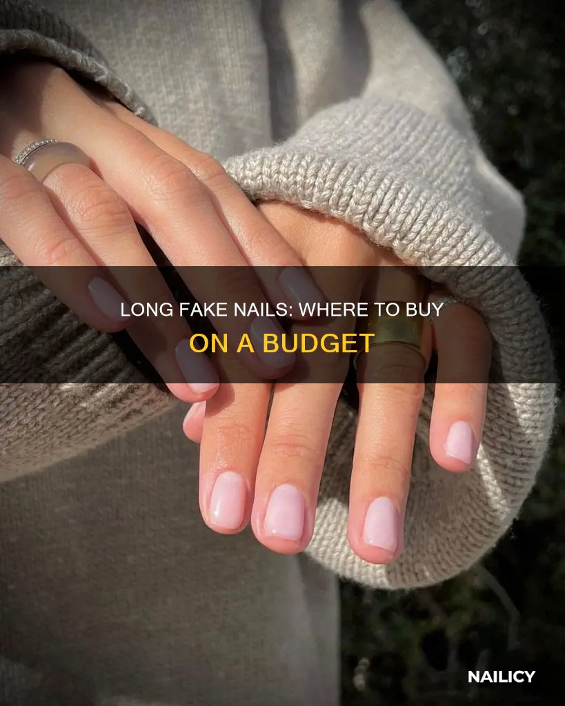 where to buy cheap long fake nails