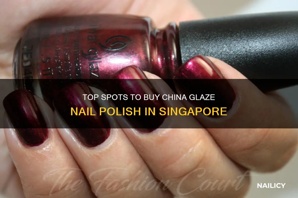 where to buy china glaze nail polish in singapore