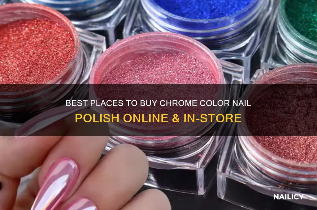 where to buy chrome color nail polish
