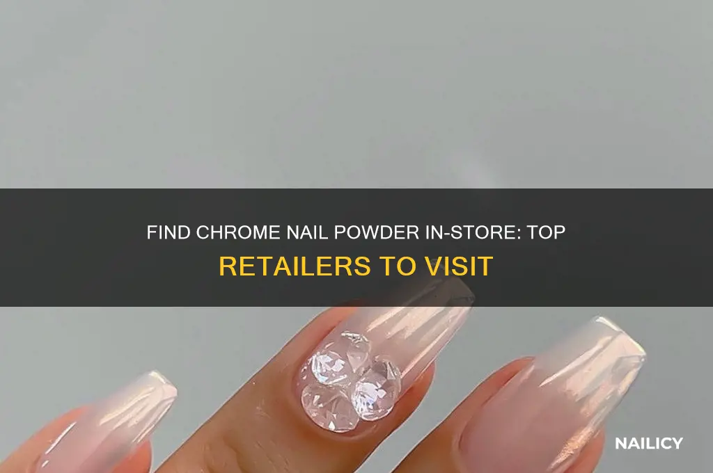 where to buy chrome nail powder in store