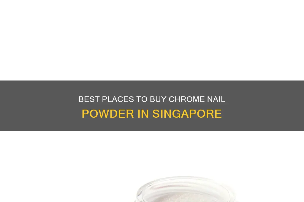 where to buy chrome nail powder singapore