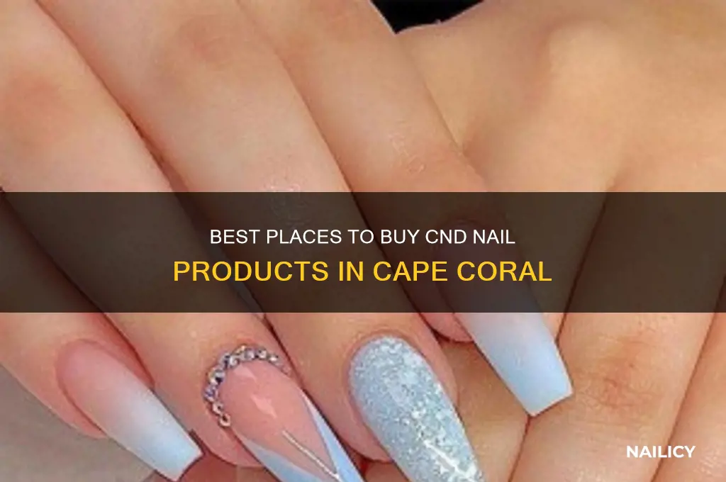 where to buy cnd nail cape coral