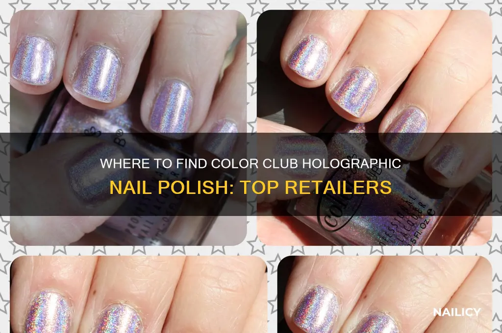 where to buy color club holographic nail polish