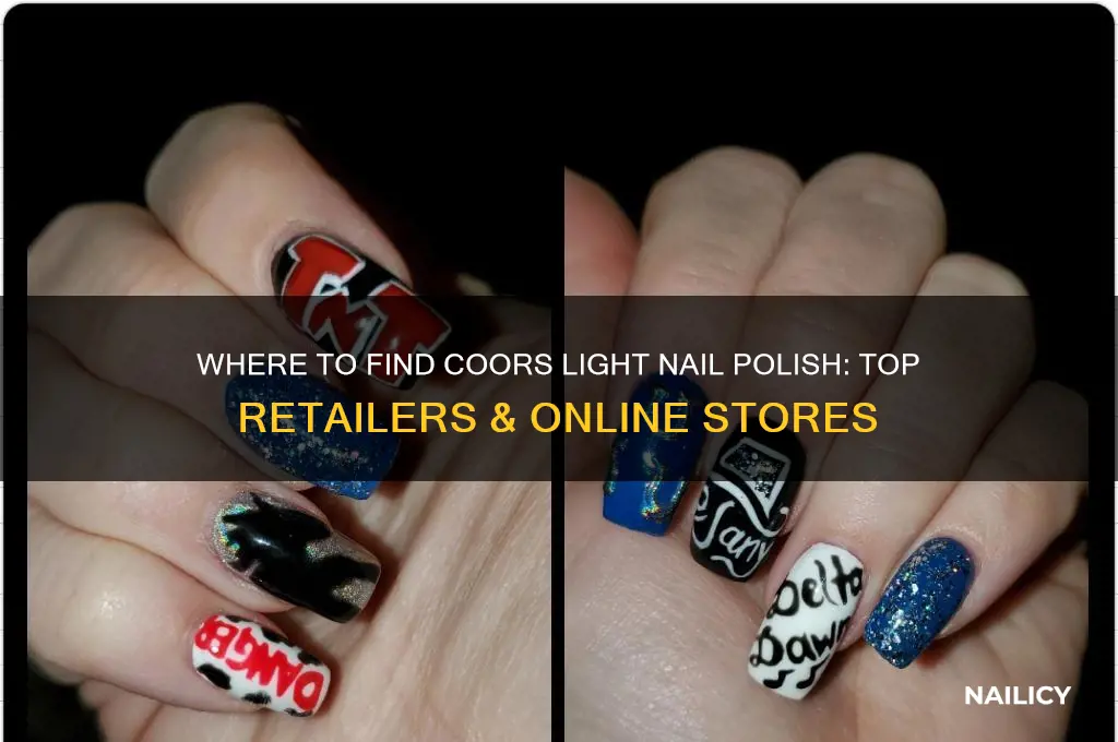 where to buy coors light nail polish