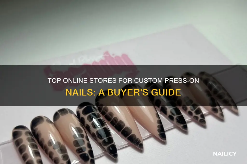 where to buy custom press on nails