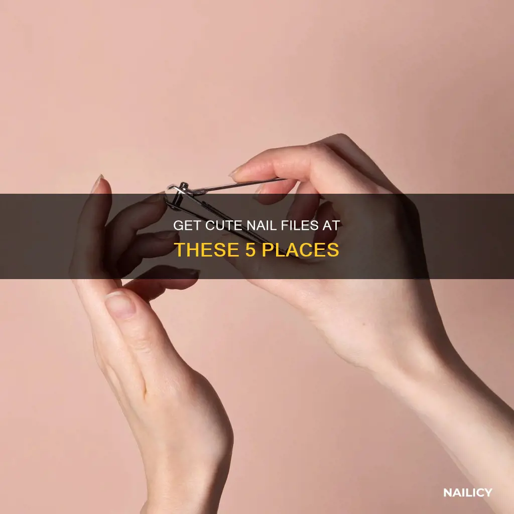 where to buy cute nail files