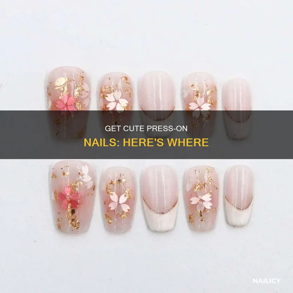 where to buy cute press on nails