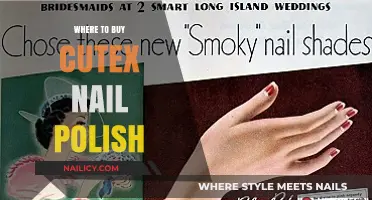Where to Buy Cutex Nail Polish: Top Retailers and Online Stores