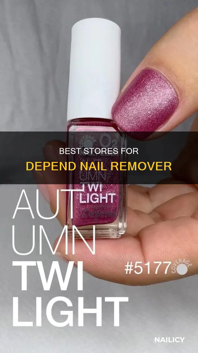 where to buy depend nail remover