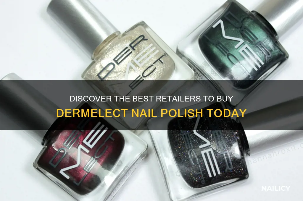 where to buy dermelect nail polish