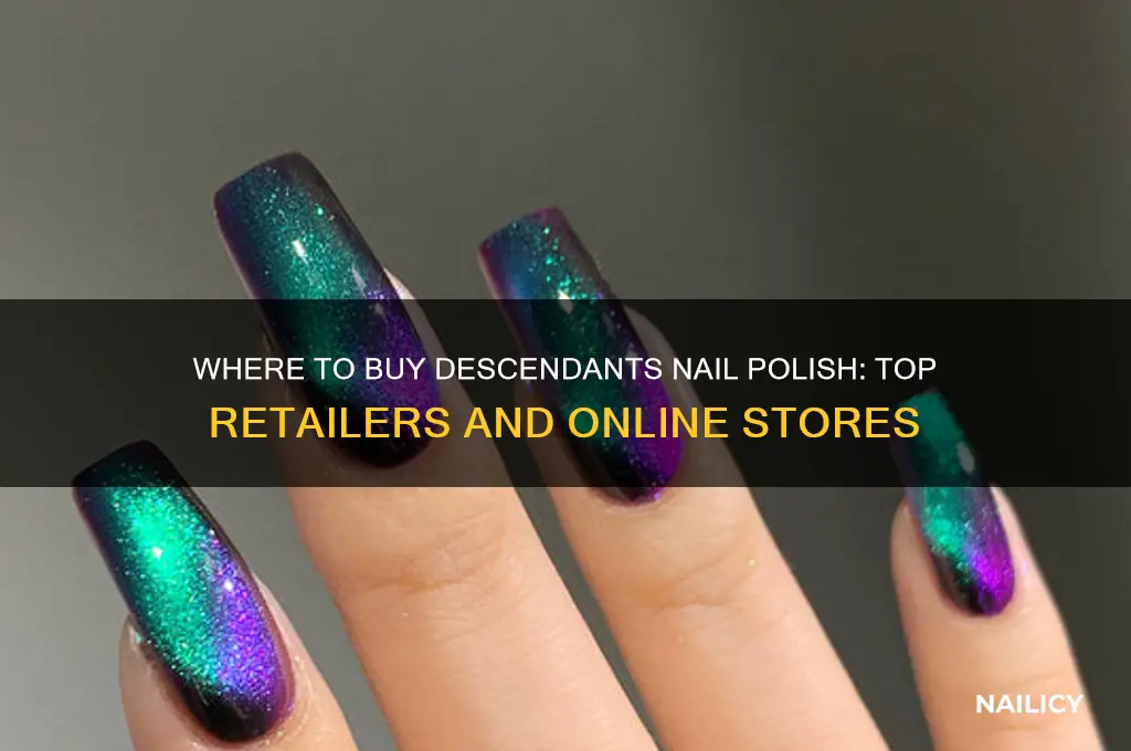 where to buy descendants nail polish