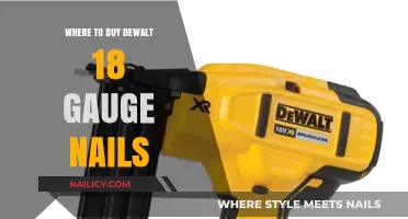 Best Places to Purchase Dewalt 18 Gauge Nails Online and In-Store